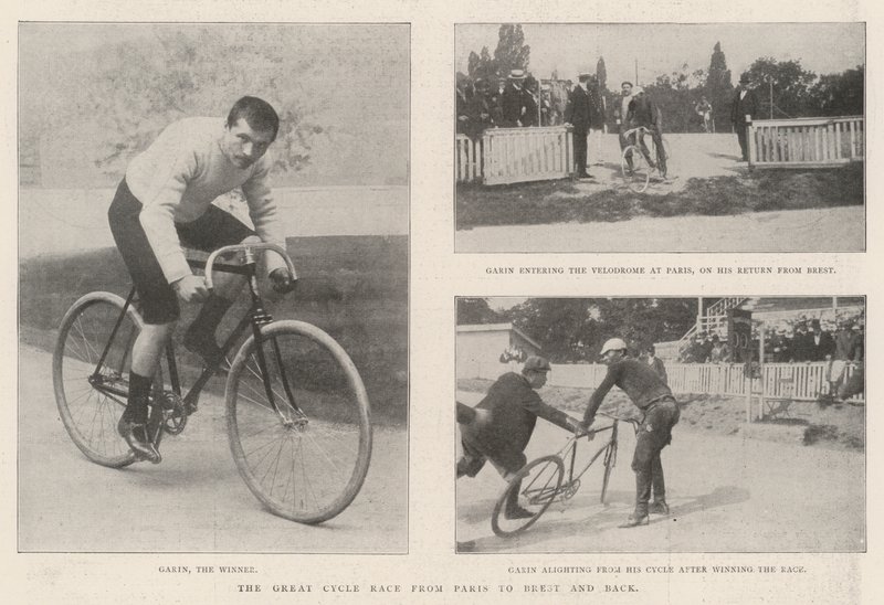 A Grande Corrida de Ciclo de Paris a Brest e de volta de English Photographer