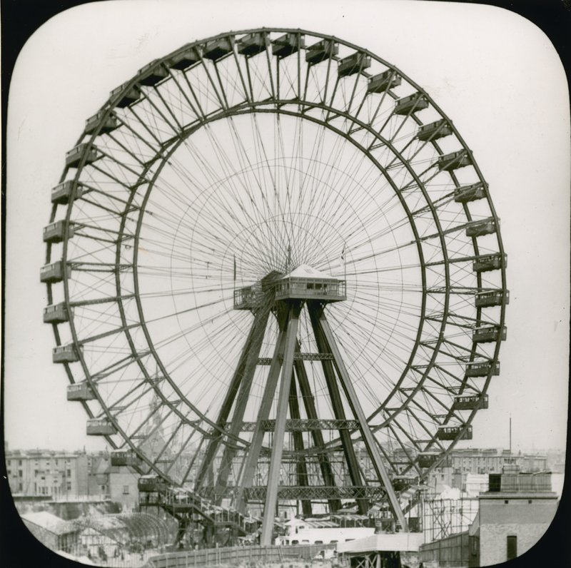 A Grande Roda, Earls Court; Londres de English Photographer
