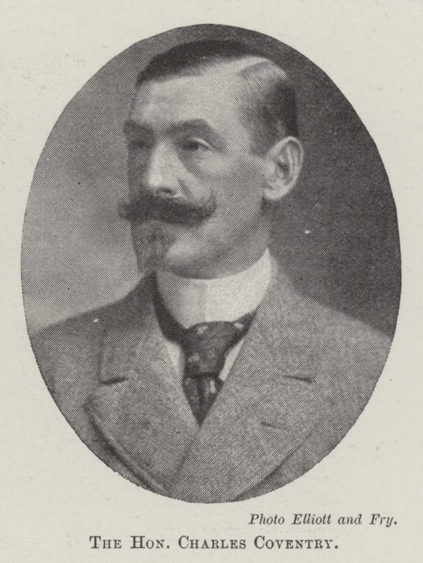 O honorável Charles Coventry de English Photographer