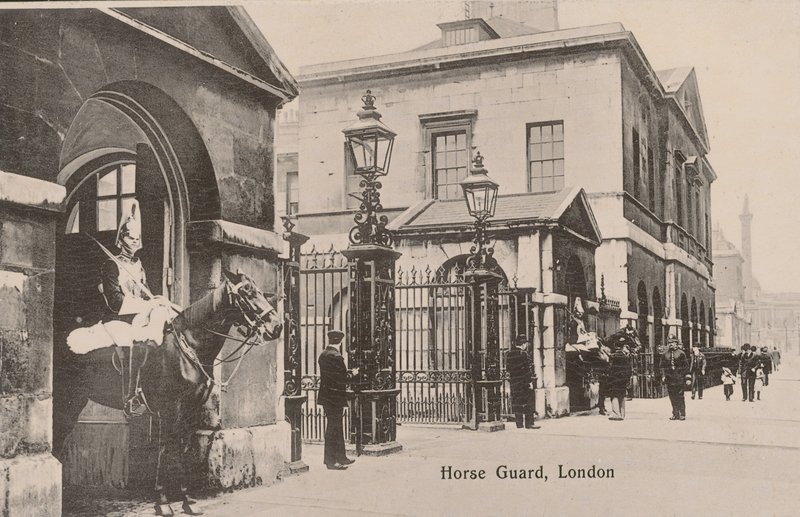 Os guardas de cavalo, Londres de English Photographer