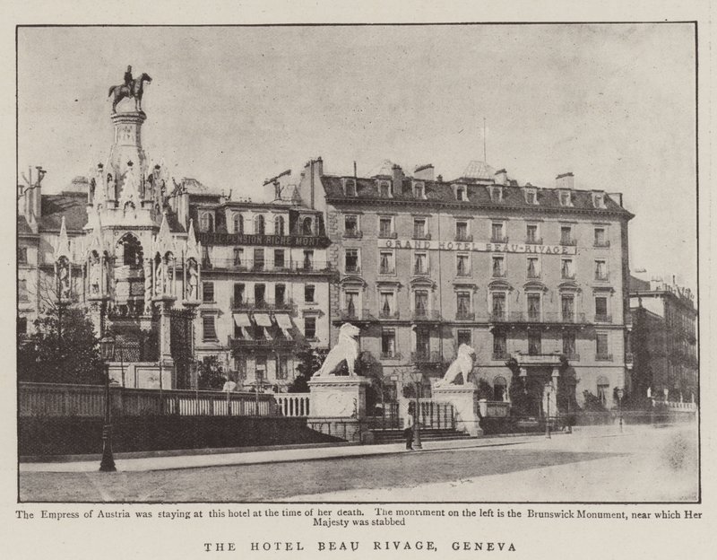 O Hotel Beau Rivage, Genebra de English Photographer