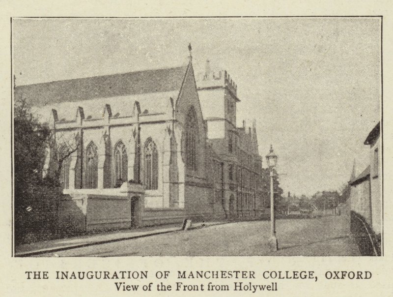 Inauguração do Manchester College, Oxford de English Photographer