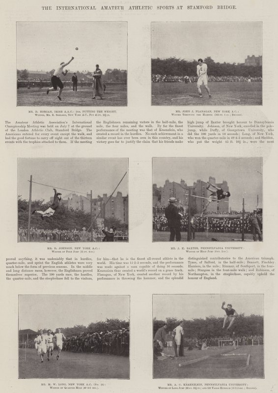 O International Athletic Athletic Sports em Stamford Bridge de English Photographer