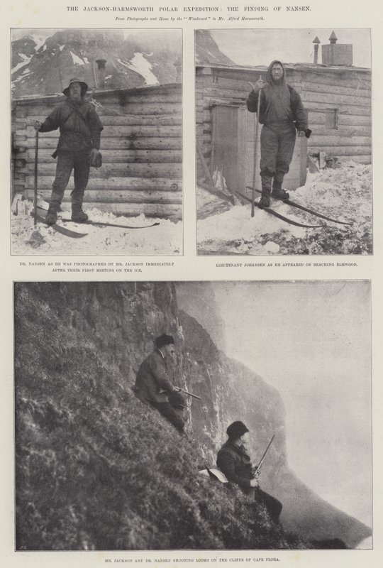 A Expedição Polar Jackson-Harmsworth, o Encontro de Nansen de English Photographer