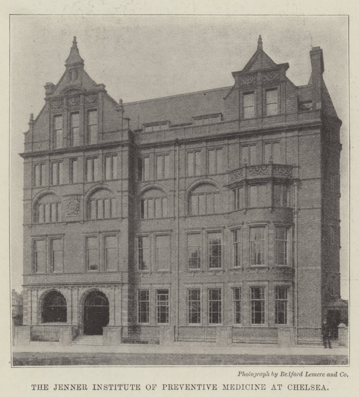 O Instituto Jenner de Medicina Preventiva no Chelsea de English Photographer