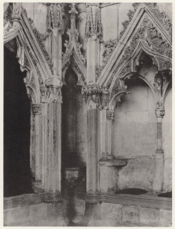 A Capela da Senhora, a Catedral de Ely: SE Corner (foto a p/b) de English Photographer