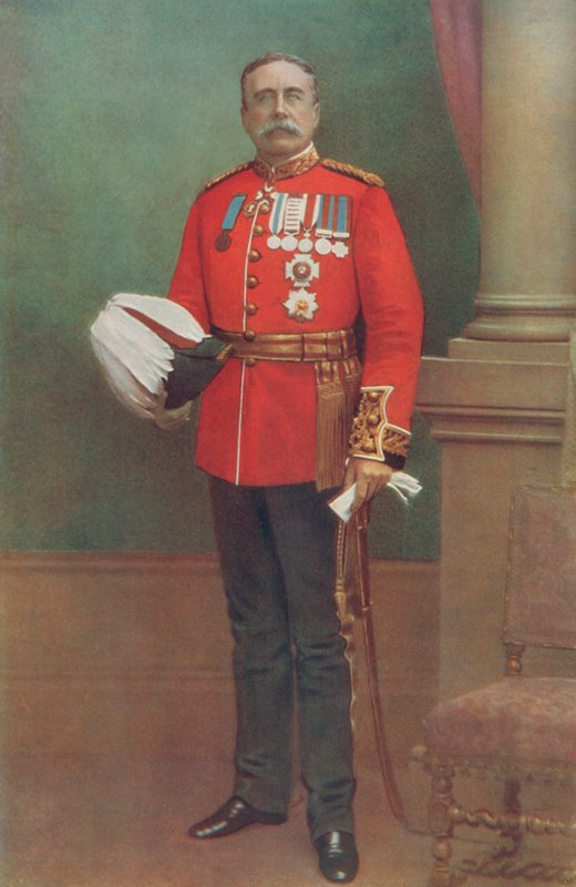 O falecido general Sir WSA Lockhart. Comandante-em-chefe na Índia de English Photographer