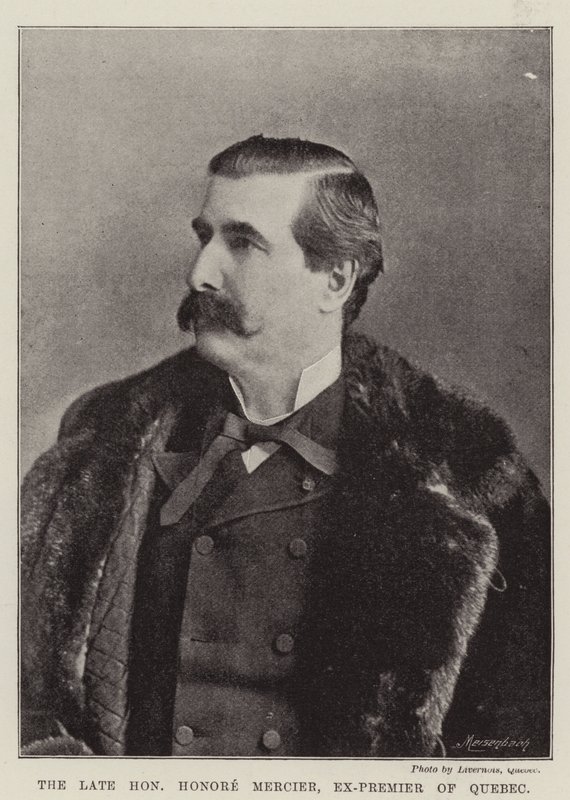 O Honorável Honore Mercier, Ex-Premier de Quebec de English Photographer