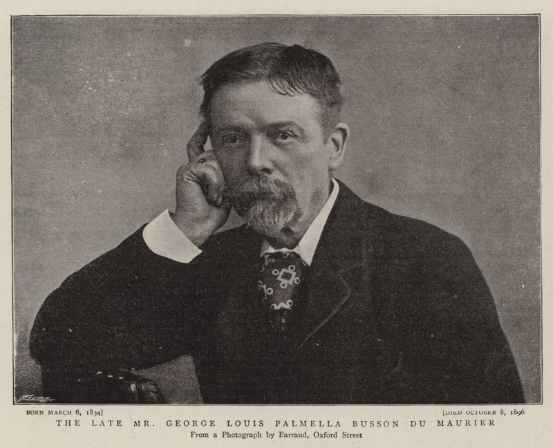 O falecido Sr. George Louis Palmella Busson Du Maurier de English Photographer
