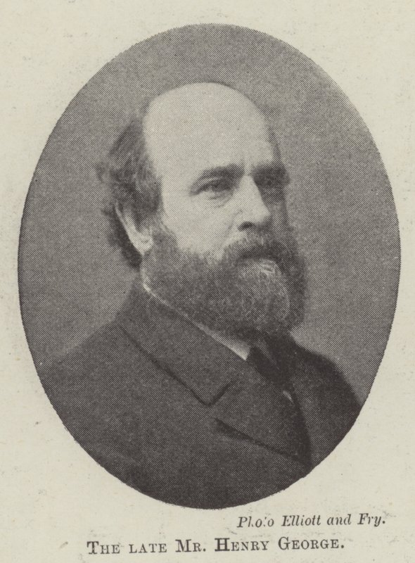 O falecido Sr. Henry George de English Photographer