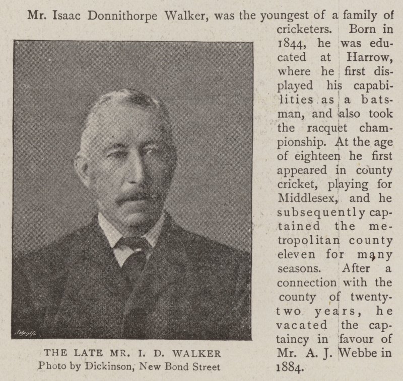 O falecido Sr. ID Walker de English Photographer