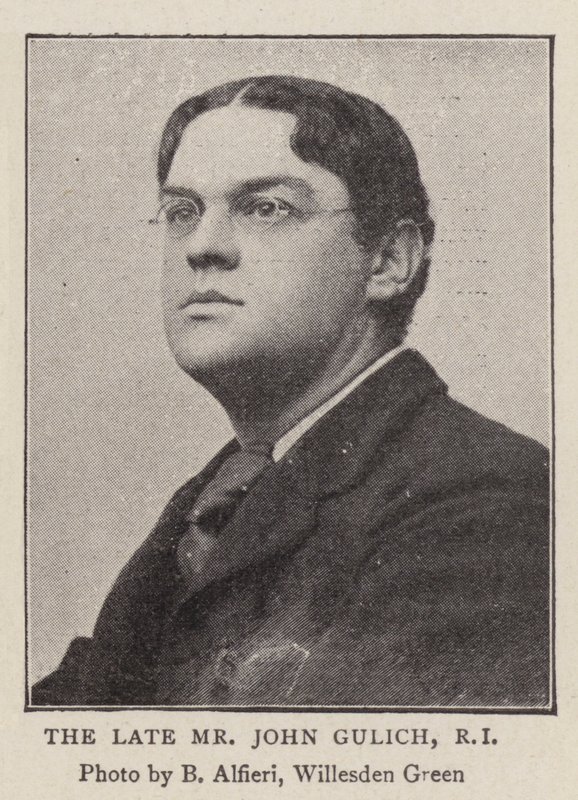 O falecido Sr. John Gulich, RI de English Photographer