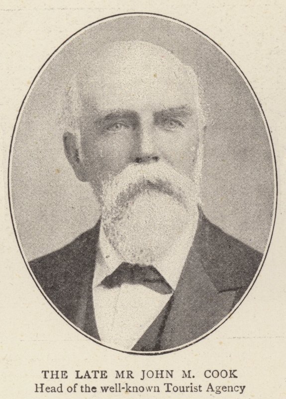 O falecido Sr. John M Cook de English Photographer