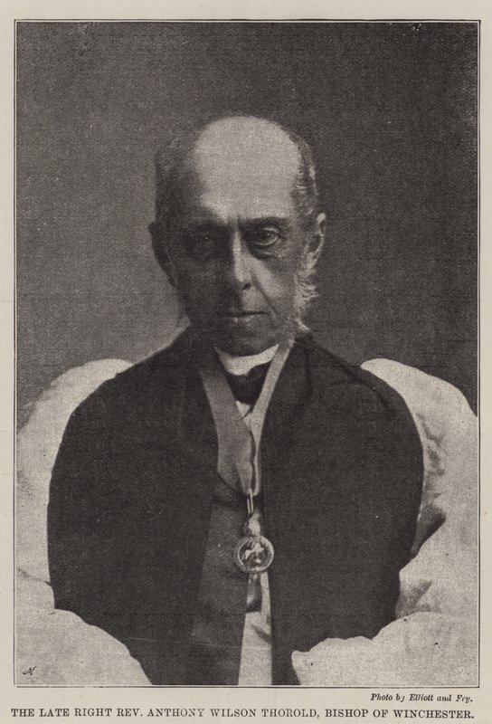 O reverendo tardio Anthony Wilson Thorold, bispo de Winchester de English Photographer