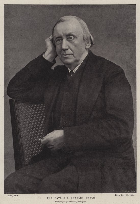O falecido Sir Charles Halle de English Photographer