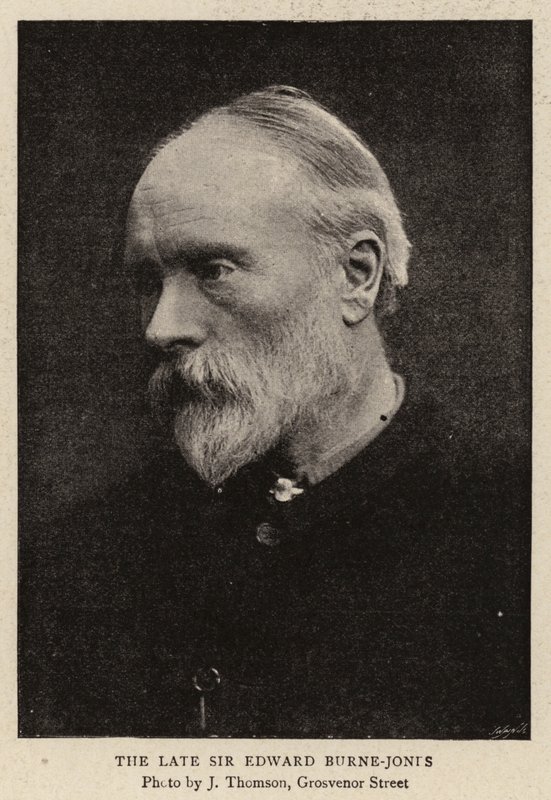 O falecido Sir Edward Burne-Jonts de English Photographer