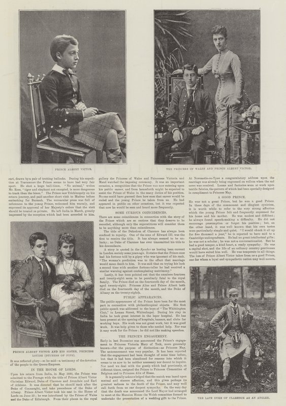 A vida do duque de Clarence de English Photographer
