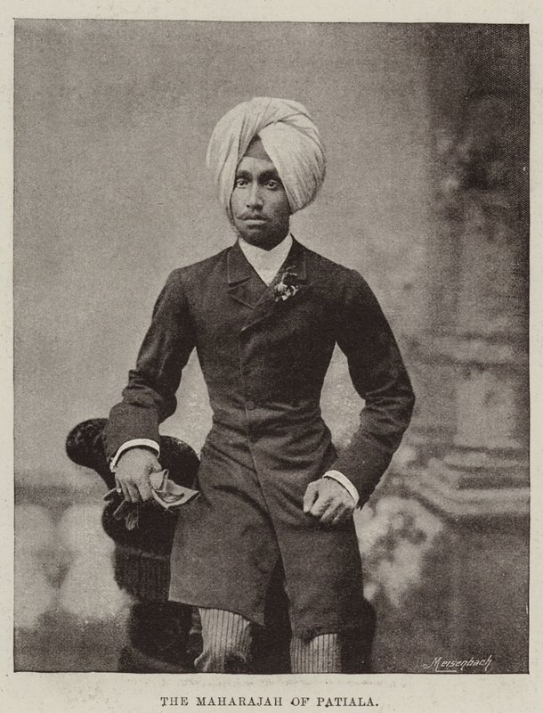 O marajá de Patiala de English Photographer