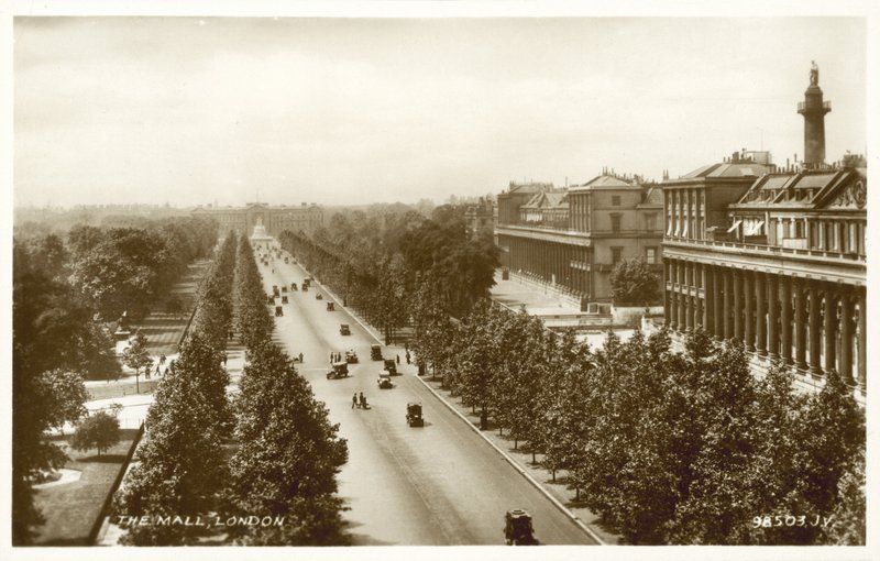 The Mall, Londres (foto a p/b) de English Photographer