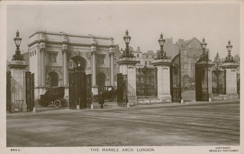 O arco de mármore, londres de English Photographer