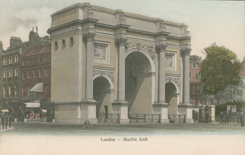 O arco de mármore, londres de English Photographer