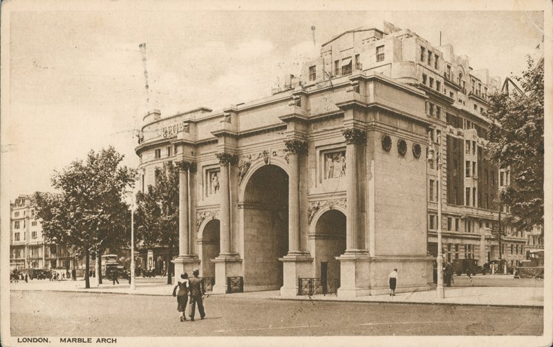 O arco de mármore, londres de English Photographer