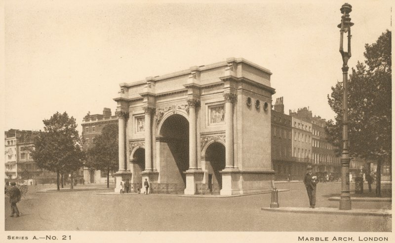 O arco de mármore, londres de English Photographer