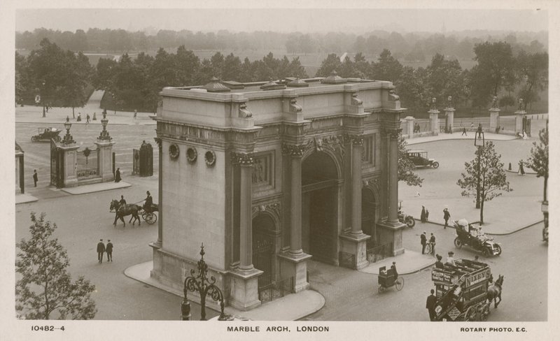 O arco de mármore, londres de English Photographer