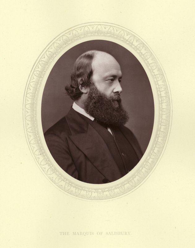 O Marquês de Salisbury de English Photographer