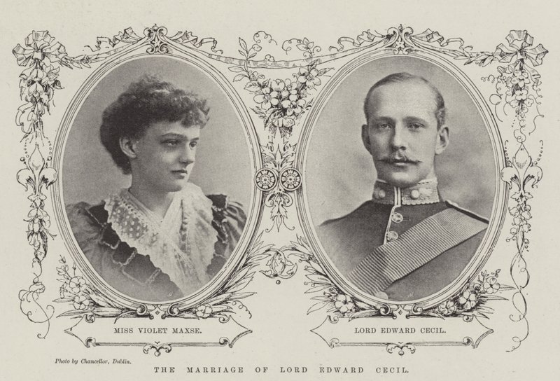 O casamento do senhor Edward Cecil de English Photographer