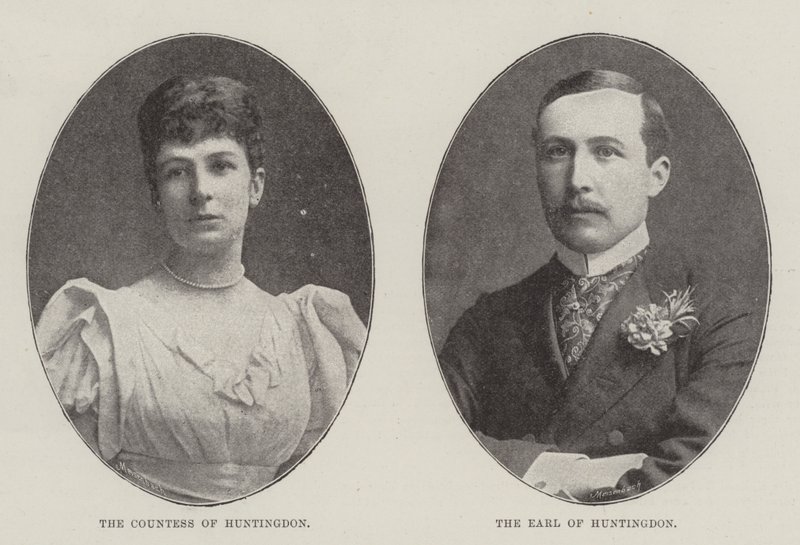 O casamento do senhor Huntingdon de English Photographer