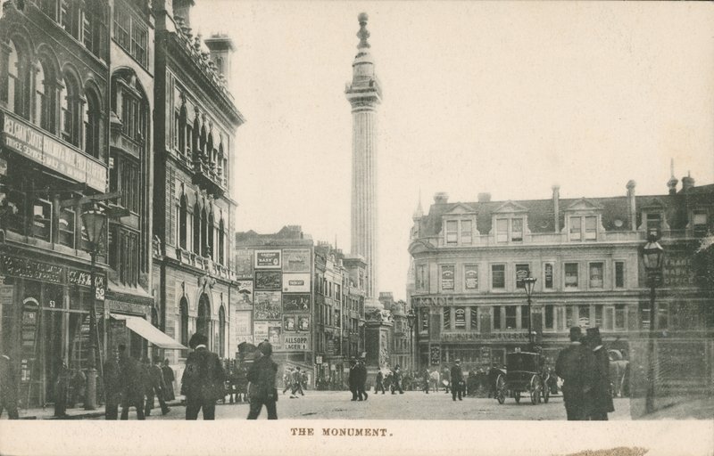 O monumento, londres de English Photographer