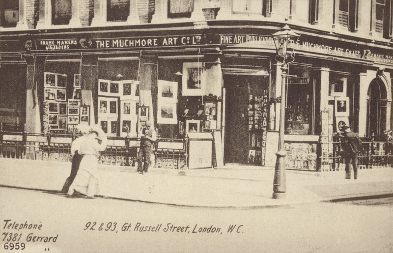 The Muchmore Art Co Ltd, 92 e 93, Great Russell Street, Londres, WC de English Photographer