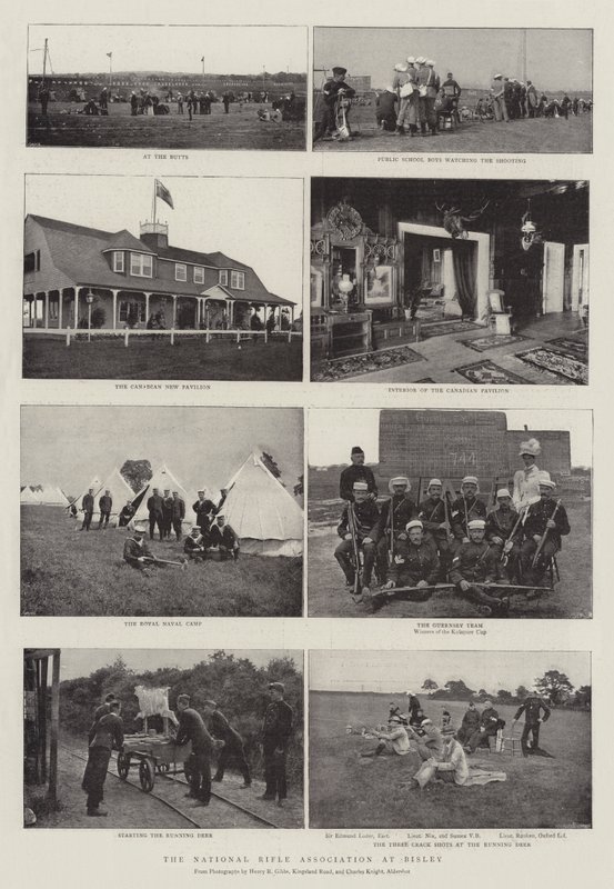 A associação nacional do rifle em Bisley de English Photographer