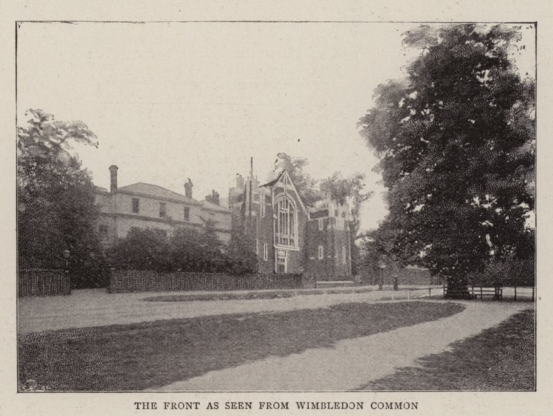 Os novos edifícios da Kings College School em Wimbledon Common de English Photographer