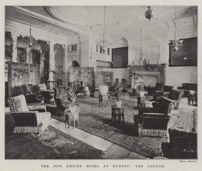 O New Empire Hotel em Buxton, o Lounge de English Photographer
