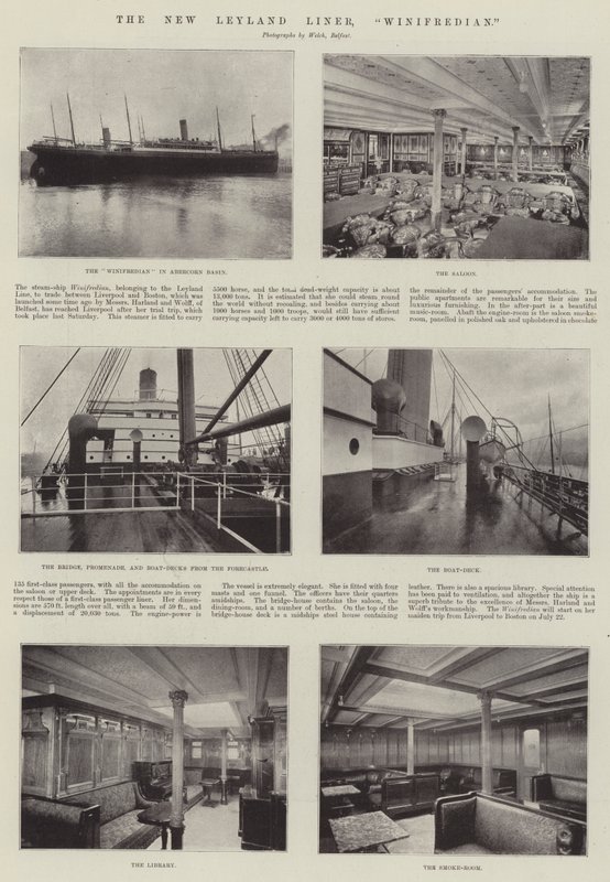 O novo forro de Leyland, Winifredian de English Photographer