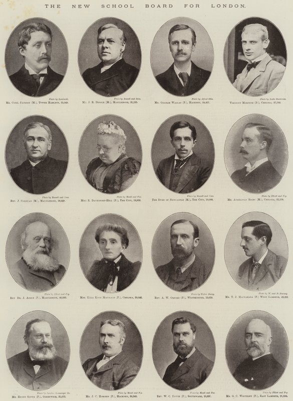 O New School Board para Londres de English Photographer