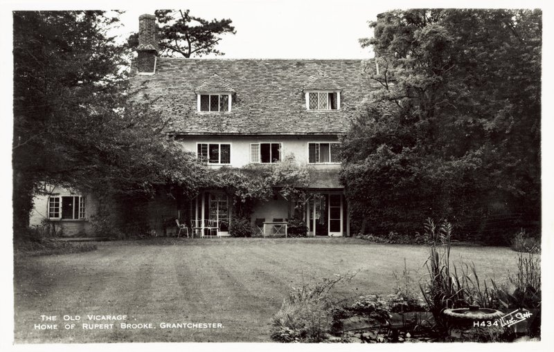 O Old Vicarage, casa de Rupert Brooke, Grantchester, Cambridge de English Photographer