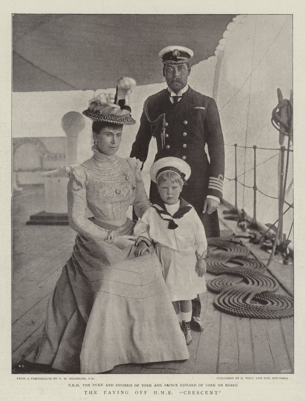 O pagamento do Crescente HMS de English Photographer