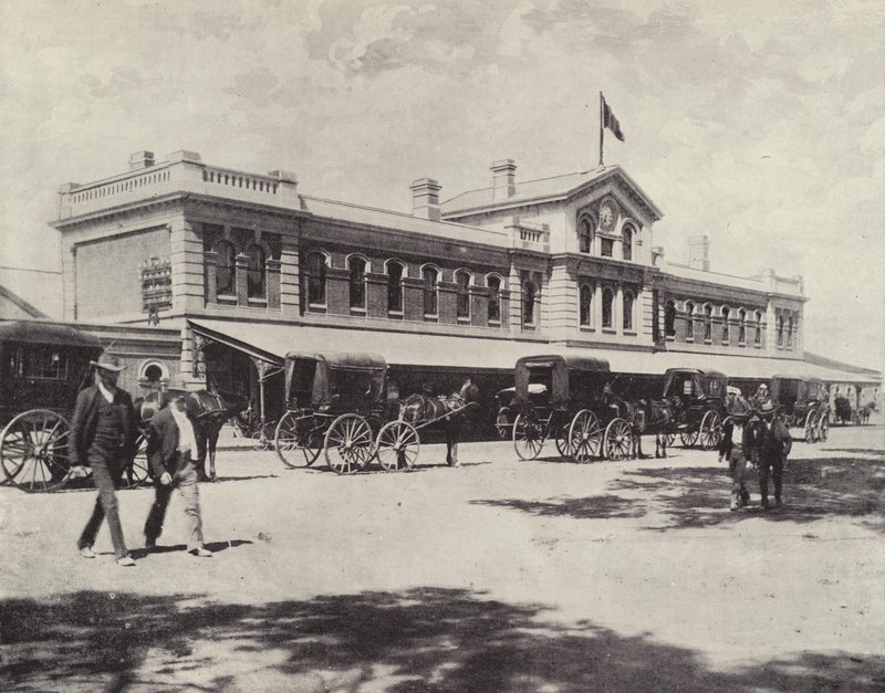 A, estação de comboios, perth, austrália ocidental de English Photographer