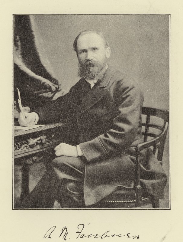 O Rev Prof Fairbairn de English Photographer