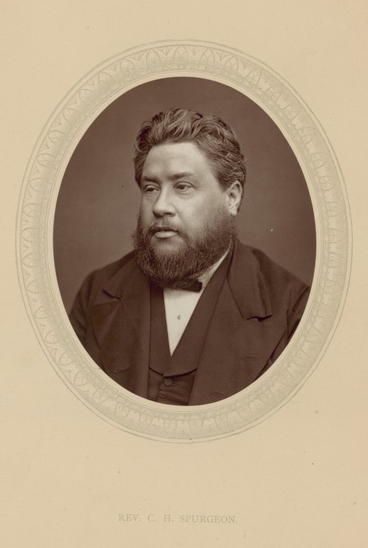 O reverendo Charles Haddon Spurgeon de English Photographer