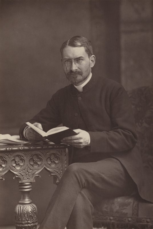 O reverendo Hugh Price Hughes de English Photographer