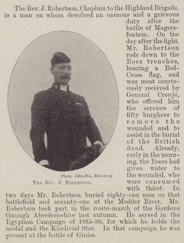 O reverendo J Robertson de English Photographer
