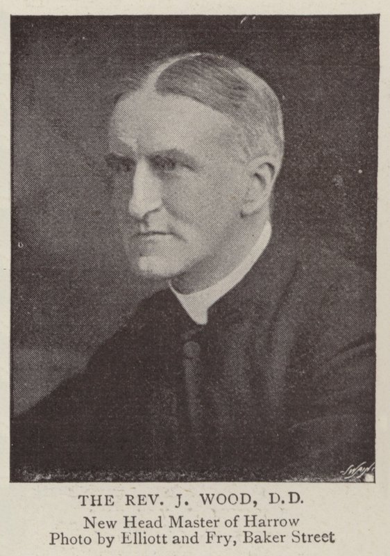 O Reverendo J Wood, DD de English Photographer