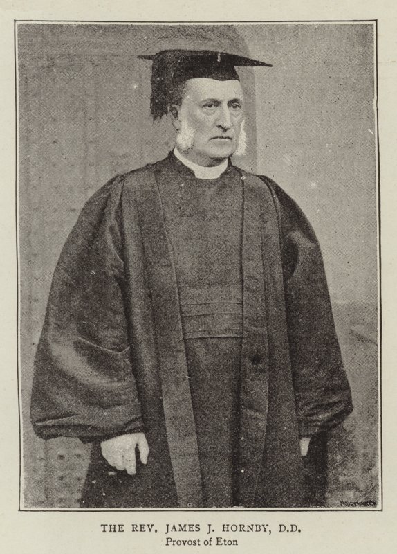 O reverendo James J Hornby, DD de English Photographer