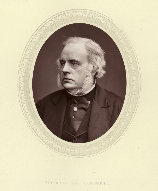 O certo Hon. John Bright de English Photographer