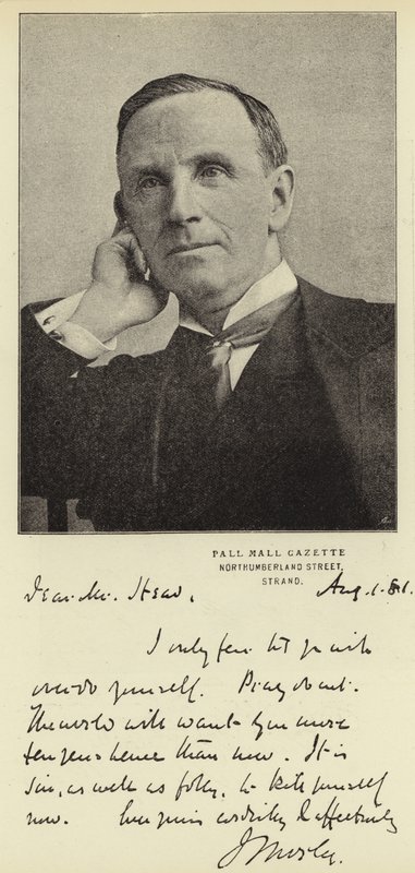 O direito Hon John Morley, MP de English Photographer