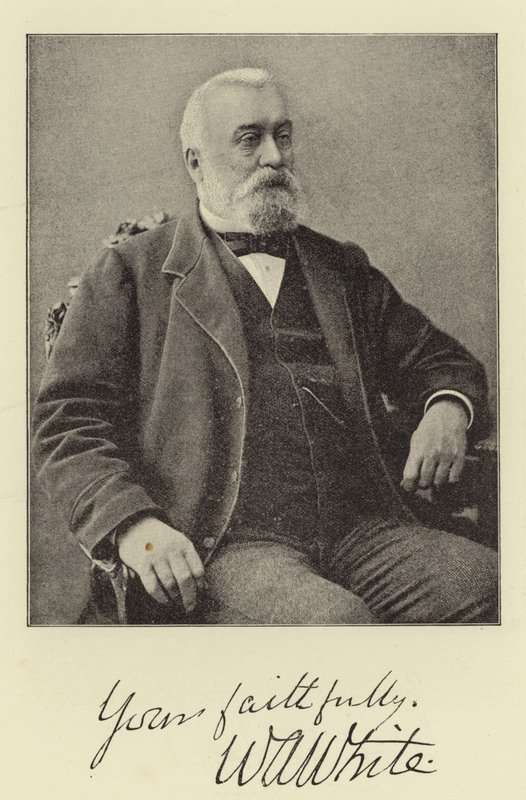 A direita Sir William White, GCB, Sua Majestade Embaixador na Turquia de English Photographer